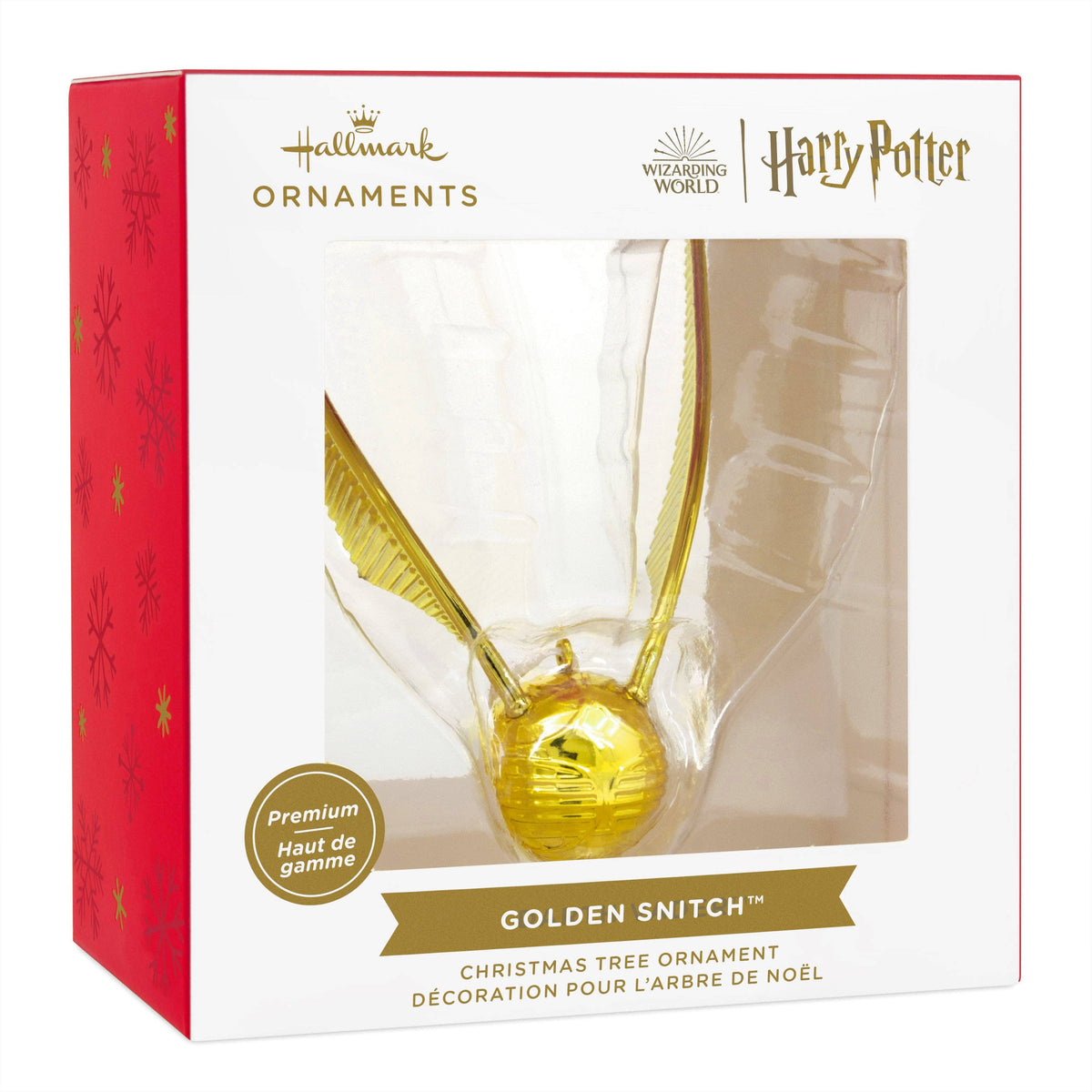 Premium Collectable Harry Potter™ - Golden Snitch Ornament