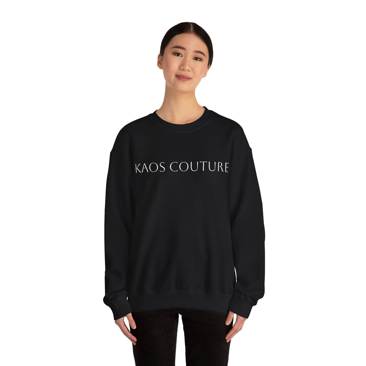 Flower Bust Sweatshirt — kaos Couture Crewneck