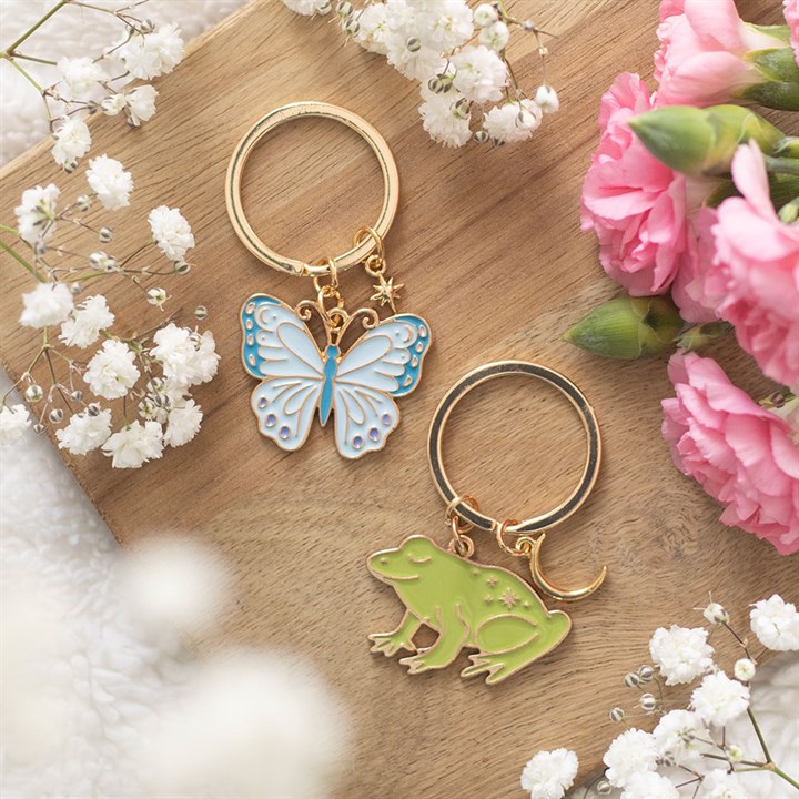 Luna Frog Keyring