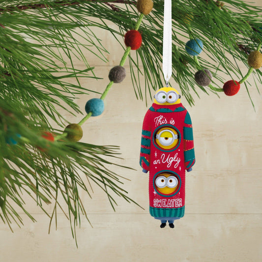 Minions Christmas - Kevin Stuart Bob In Xmas Jumper Ornament