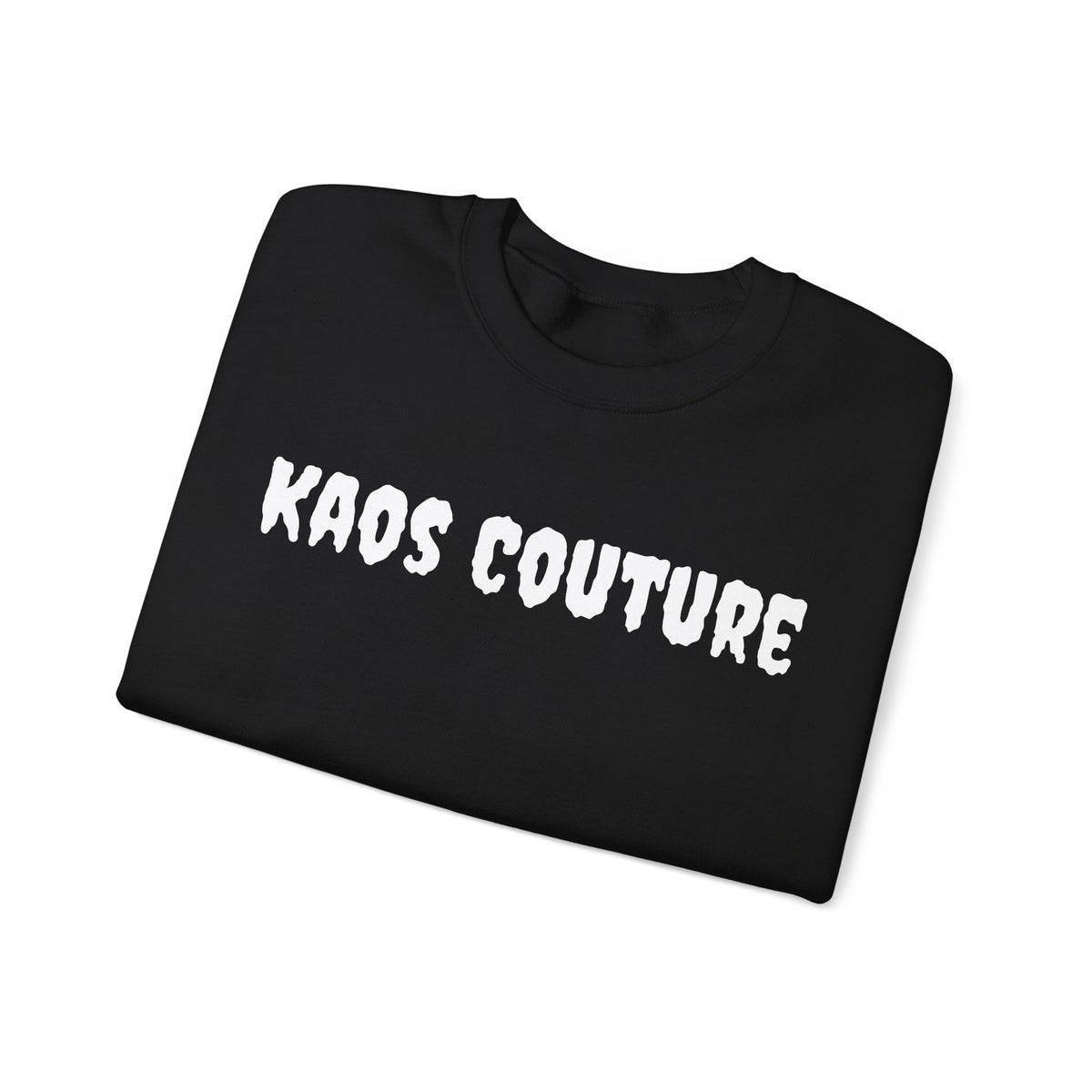 Framed Frankenstein Sweatshirt — "Kaos Couture" Gothic Horror Crewneck
