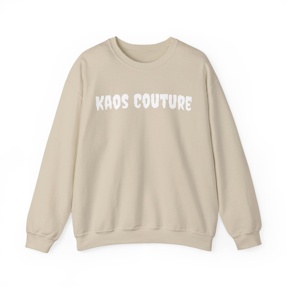 Framed Frankenstein Sweatshirt — "Kaos Couture" Gothic Horror Crewneck