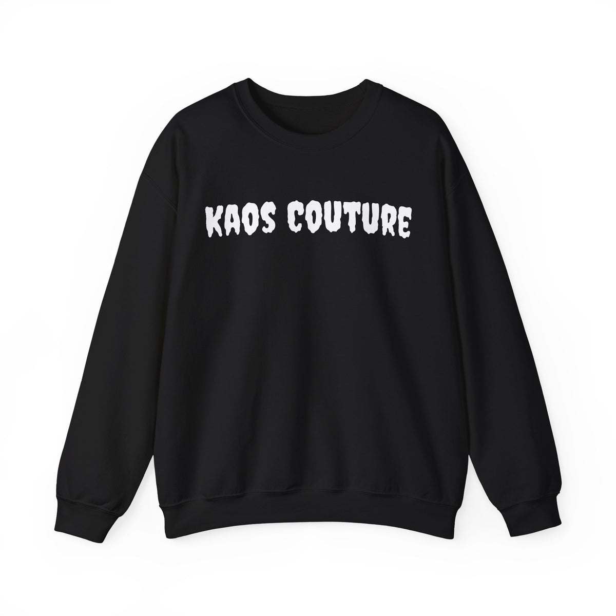 Framed Frankenstein Sweatshirt — "Kaos Couture" Gothic Horror Crewneck