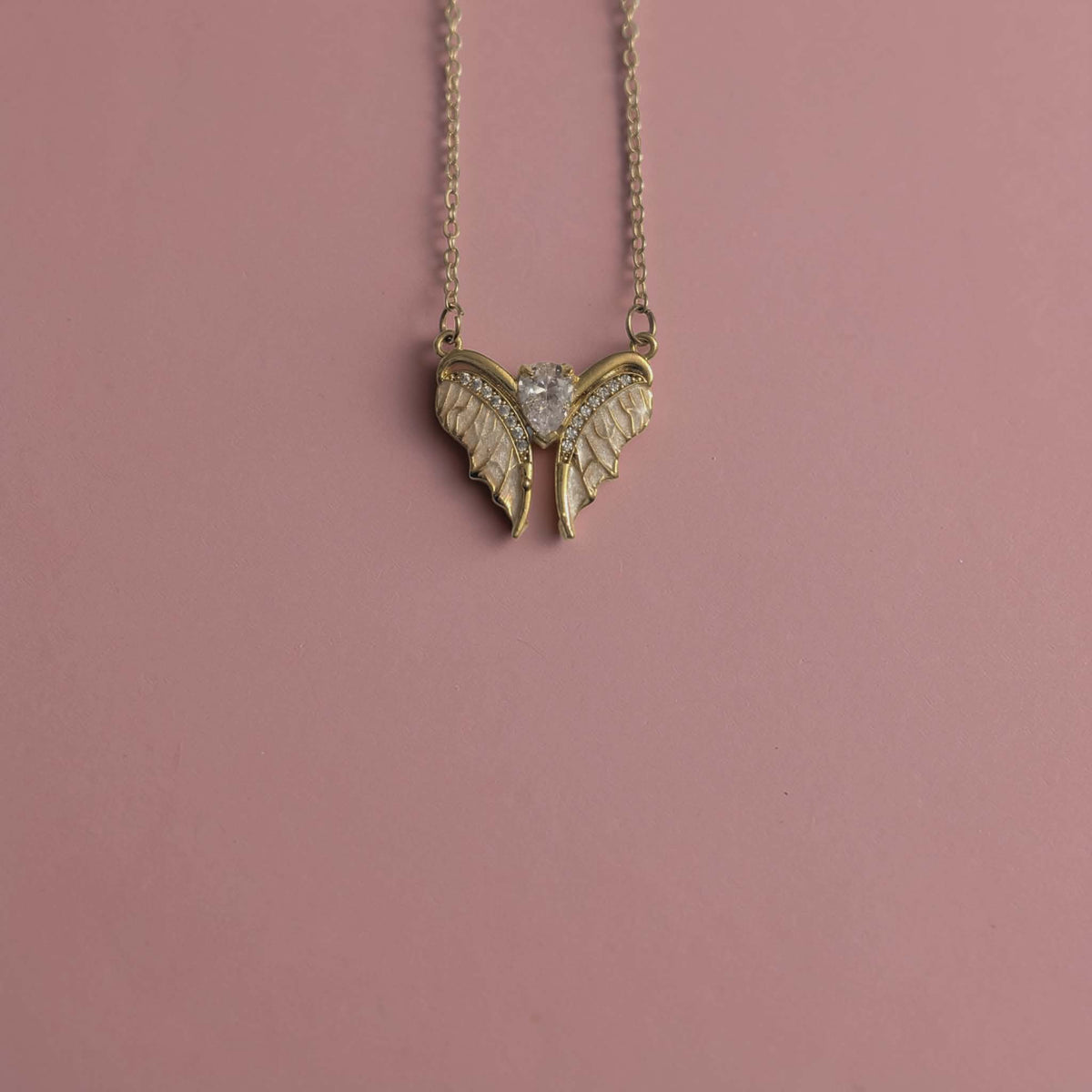 Gold Wings Necklace
