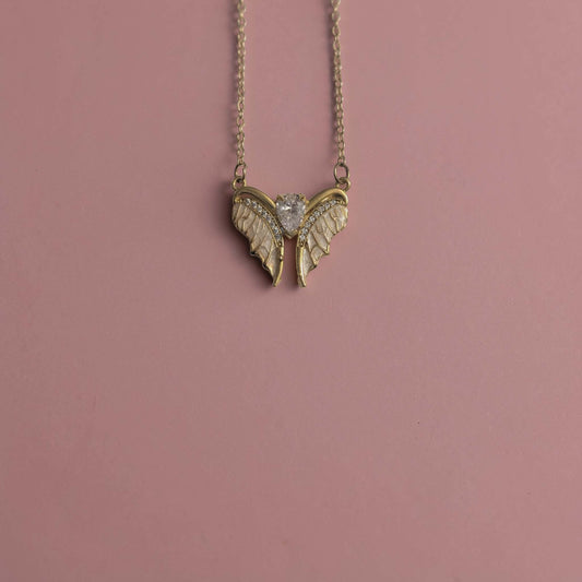 Gold Wings Necklace