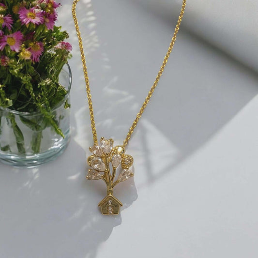 Balloon House Necklace