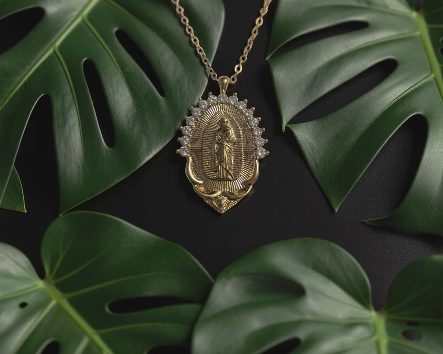 Virgin Mary Necklace