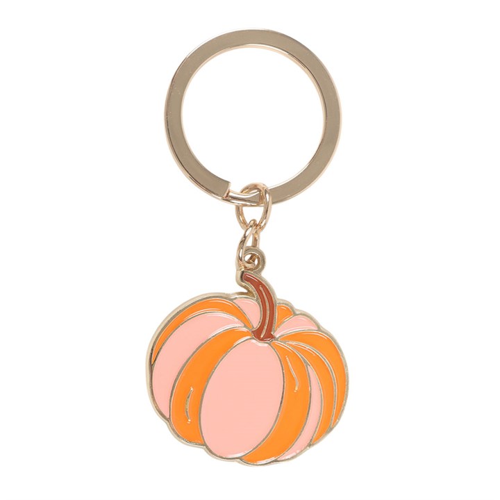 Pretty Pumpkin Keyring