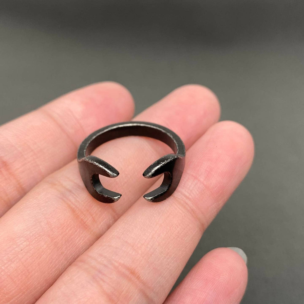 Men's Stainless Steel Wrench Ring
