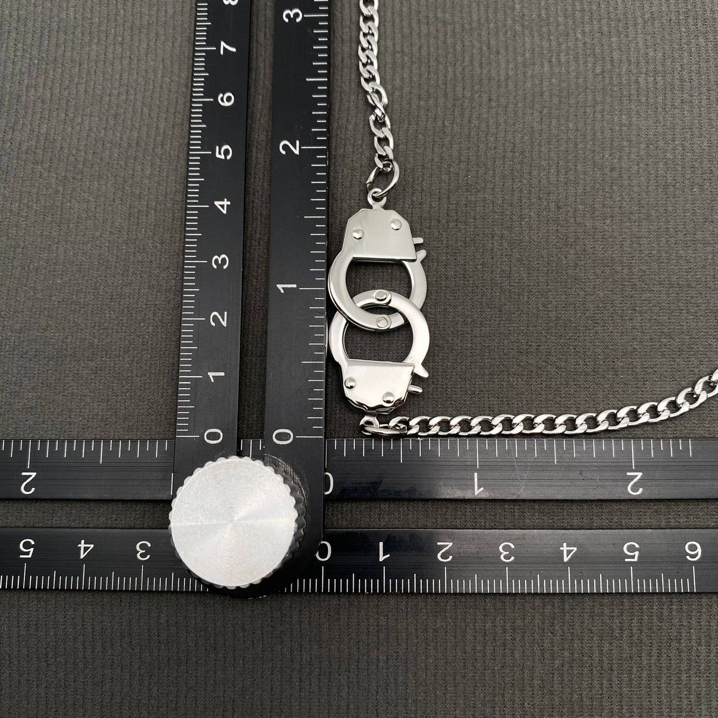 Handcuff Design Stainless Steel Necklace