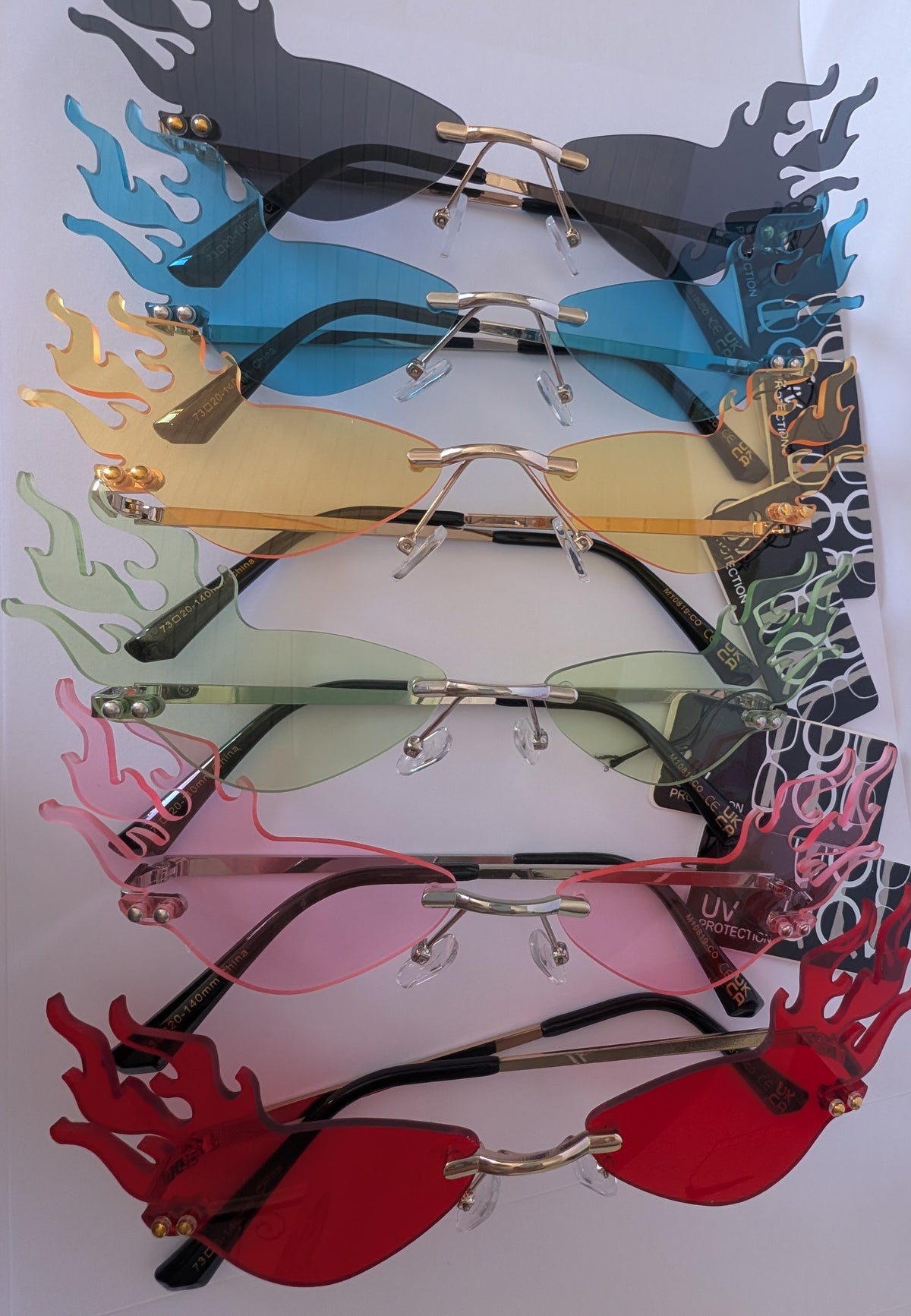 Flame glasses